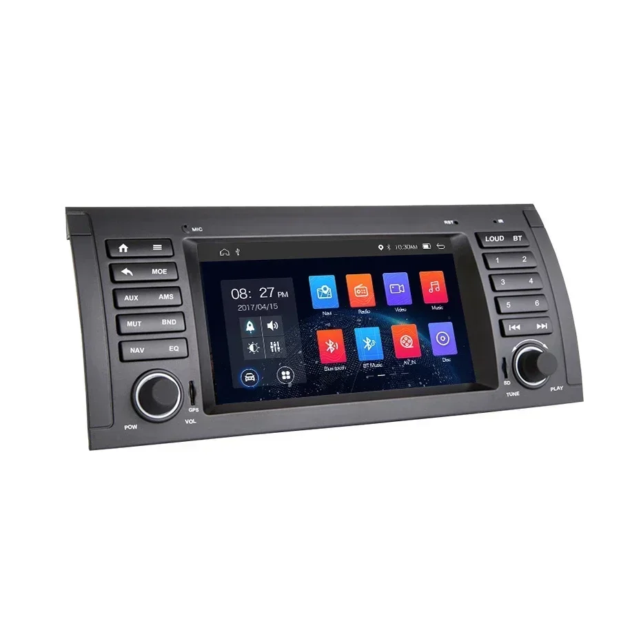 Draadloze Carplay Android 14 Auto 7 ''Scherm Autoradio Voor BMW 5 Serie E39 X5 E53 M5 E38 1995-2007 Stereo 2DIN Multimedia Speler - afbeelding 2