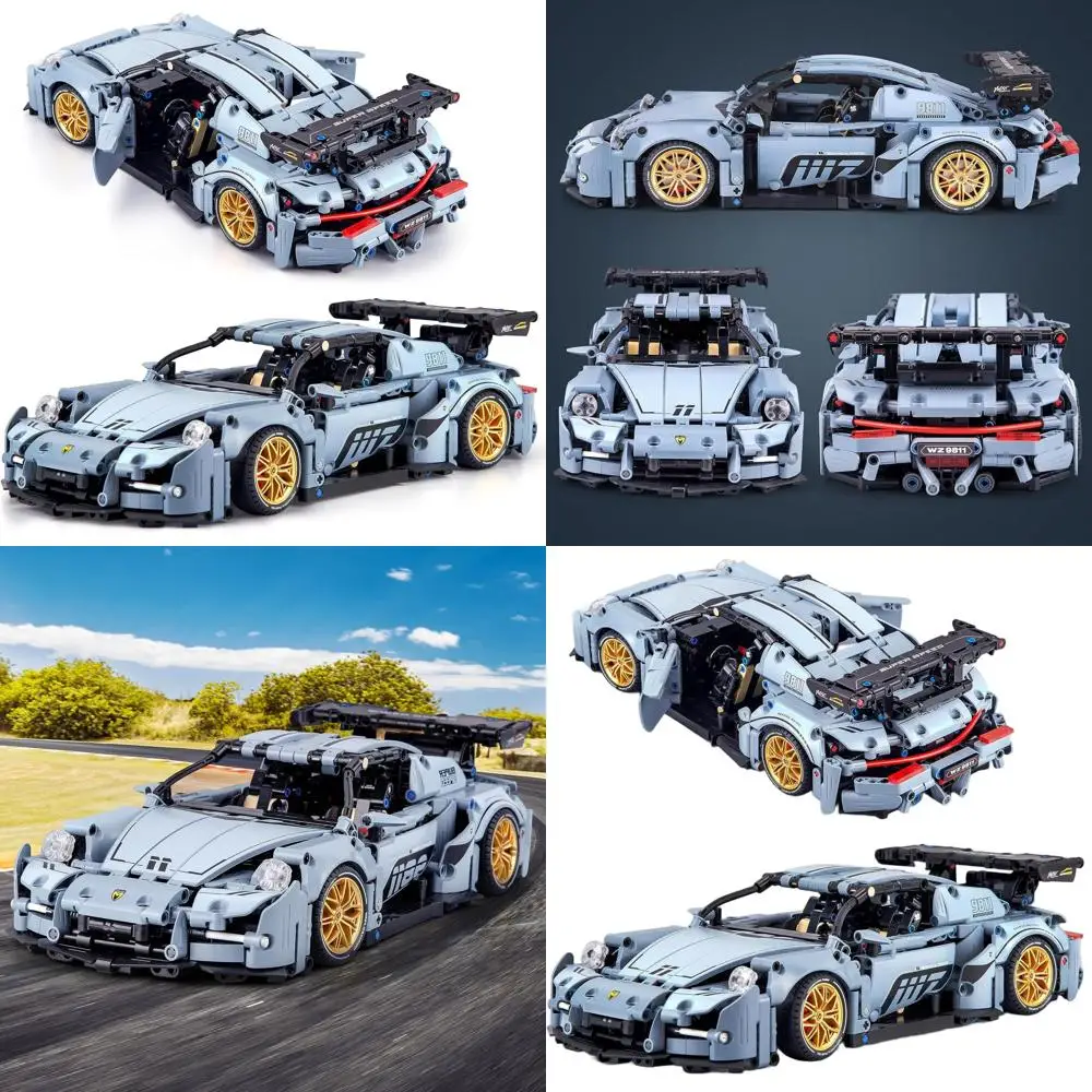 Kit de voiture technique échelle 1:14 1465 pièces pour adultes et adolescents, modèle de véhicule de super sport, cadeau de voiture de course pour les 12 ans et plus