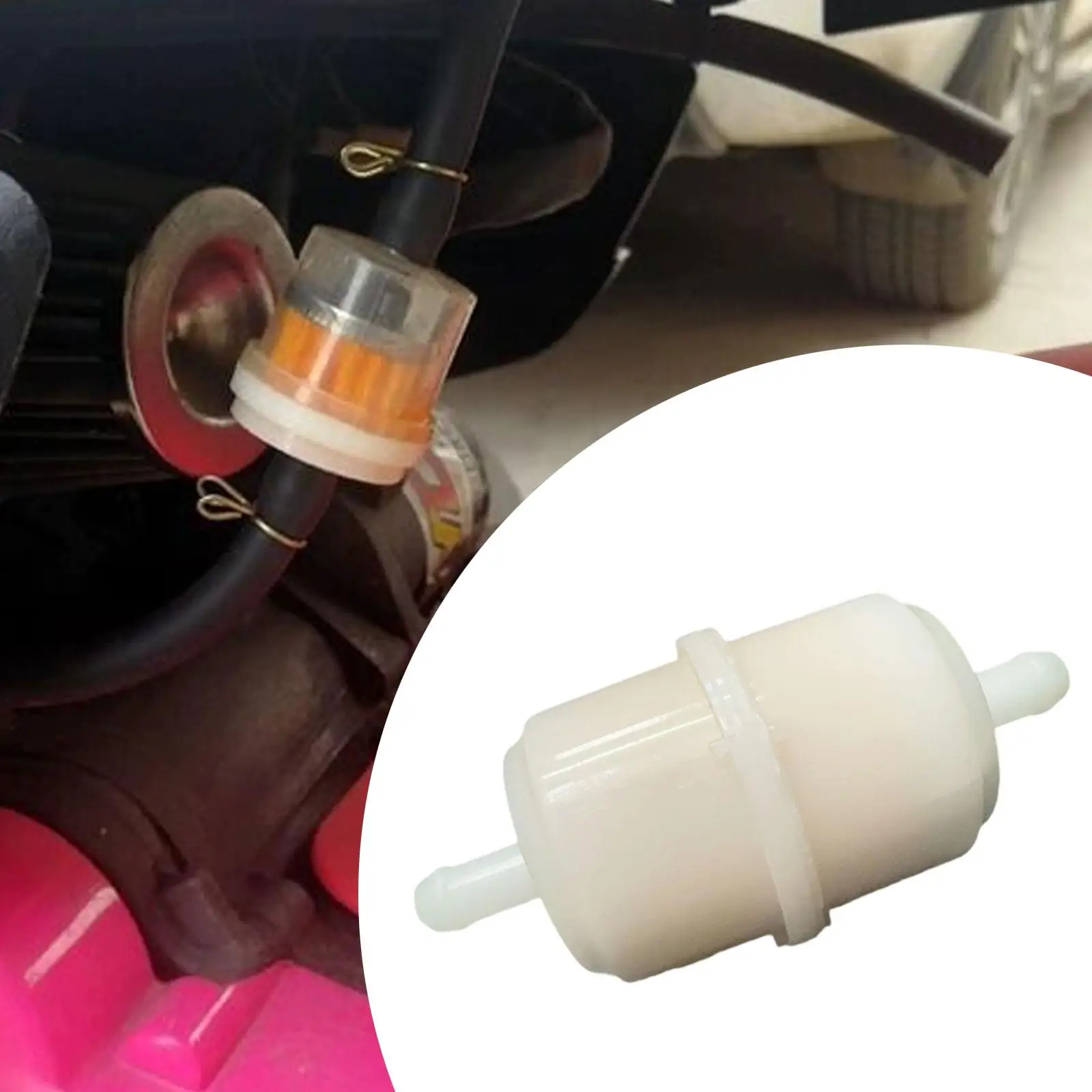 

Motorcycle Petrol Oil Gas Filter Easy to Install High Performance Parts