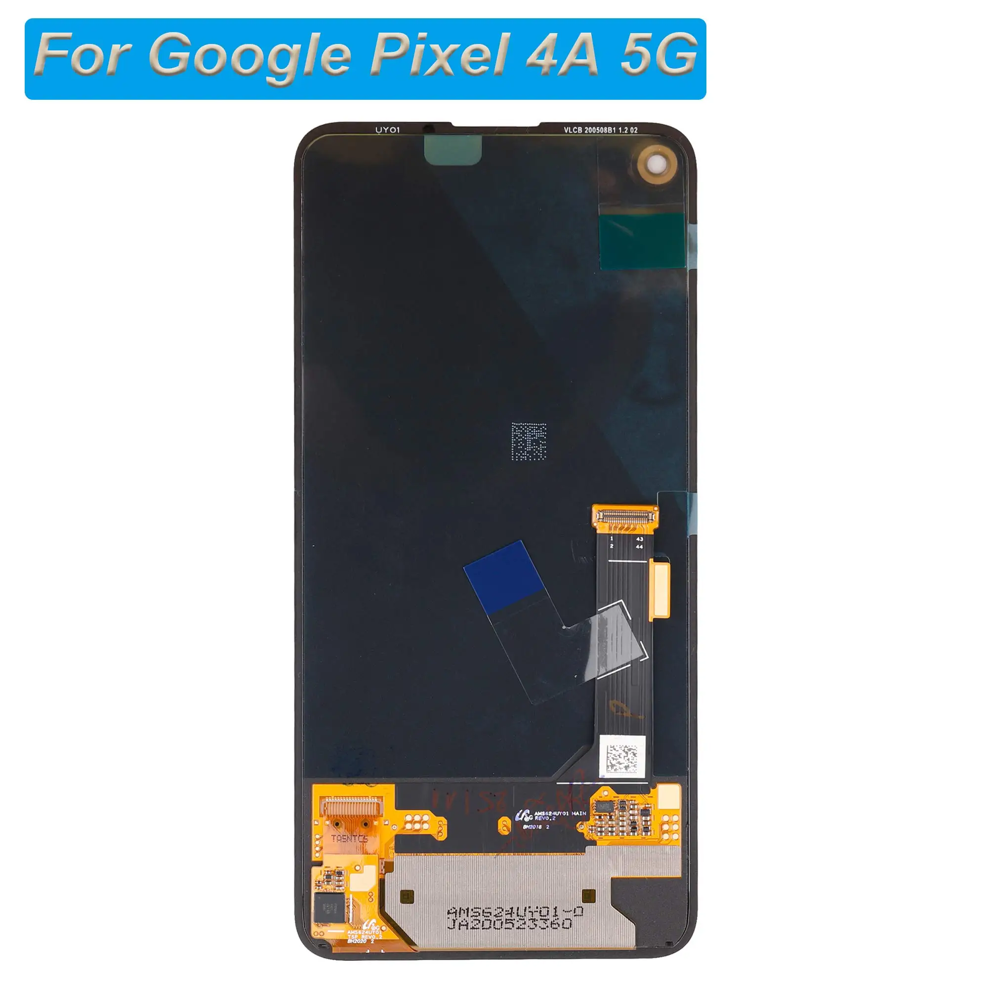 Super AMOLED LCD For Google Pixel 4 4A Display LCD Screen For Google Pixel 4A5G 5A Display LCD Screen Touch Digitizer Assembly