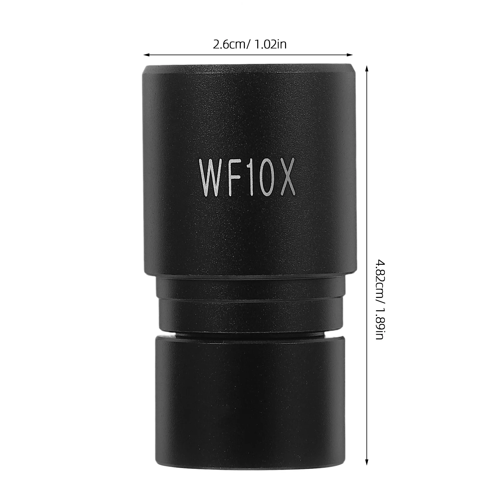 Stereo Microscope Head 10x Auxiliary Objective Lens Attachment Increase Magnification Industrial Camera Magnifier Lens