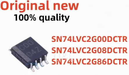 

5PCS SN74LVC2G00DCTR C00 SN74LVC2G08DCTR C08 SN74LVC2G86DCTR C86 74LVC2G MSOP8 Brand new original chips ic