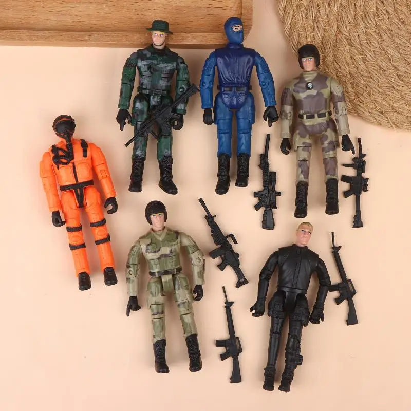 1/3/5 pièces figurine Garage pilote poupée pour voiture RC MN82 MN99S MN D90 D99S WPL C14 C24 JJRC couleur aléatoire