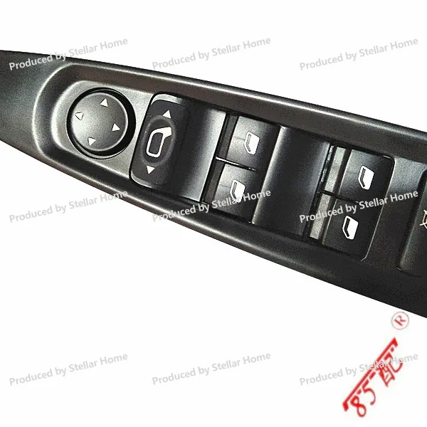 Lifter Switch 6554HA for Citroen Triumph, Sega Left Front Lifter Switch Assembly with Bracket