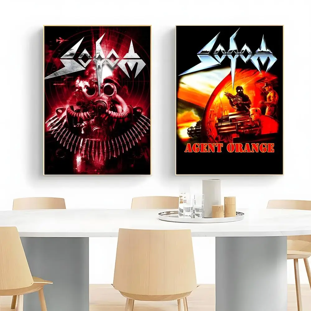 band metal S-Sodoms Poster Wall Art Print Poster Decorative Mural Home Decor Gift Unframed