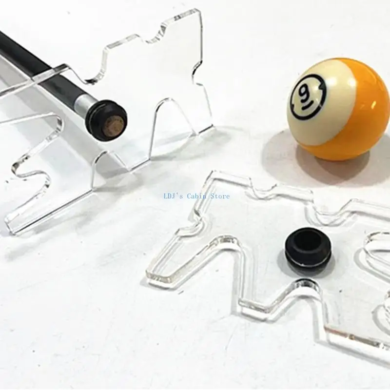 

XXFC Pool Cue Rack Bridge Head Billiard Bridge Head Acrylic Billiard Cue Bridge