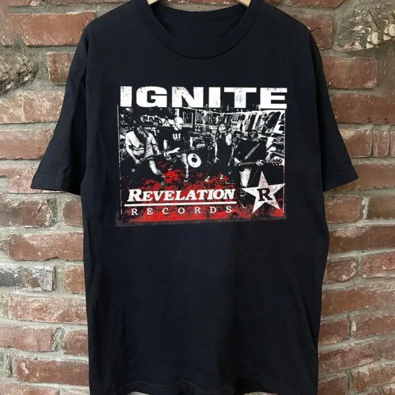 Ignite Band Revelation Album Rock Music Shirt Unisex Cotton Tee UU921