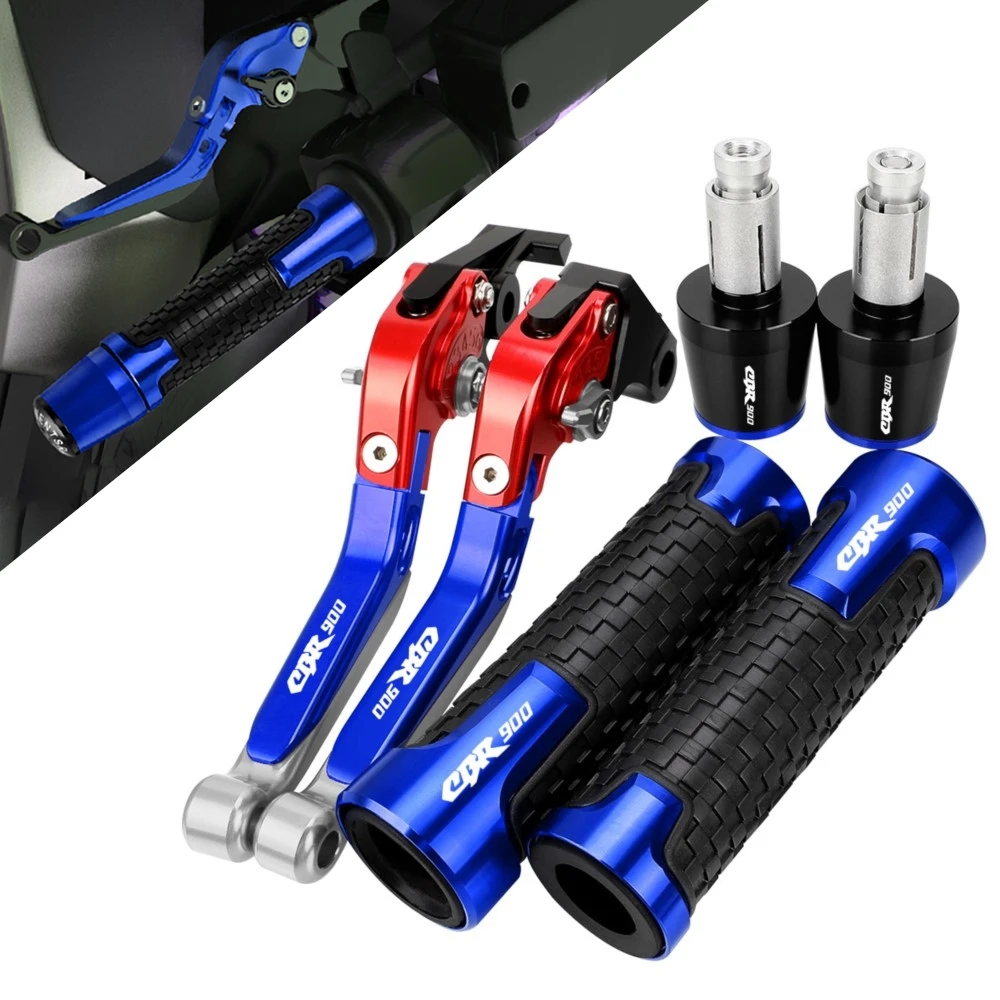 

FOR Honda CBR900 CBR 900 1992-1997 Motorcycle Accessories Extendable Adjustable Brake Clutch Levers Handlebar Grips Ends