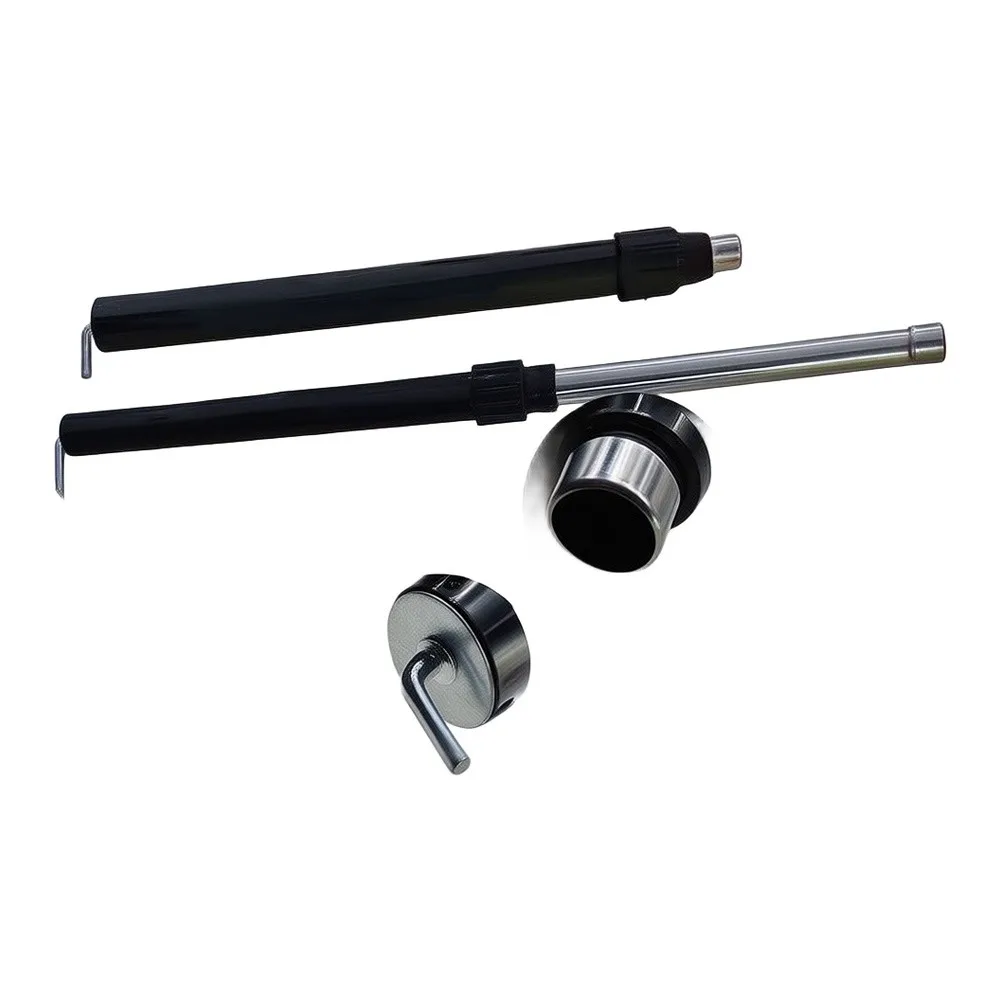 Black Floor for fan Tube for fan Chassis Lifting Tube Floor for fan Chassis Extension Tube 3.8cm Base Diameter Stable Support