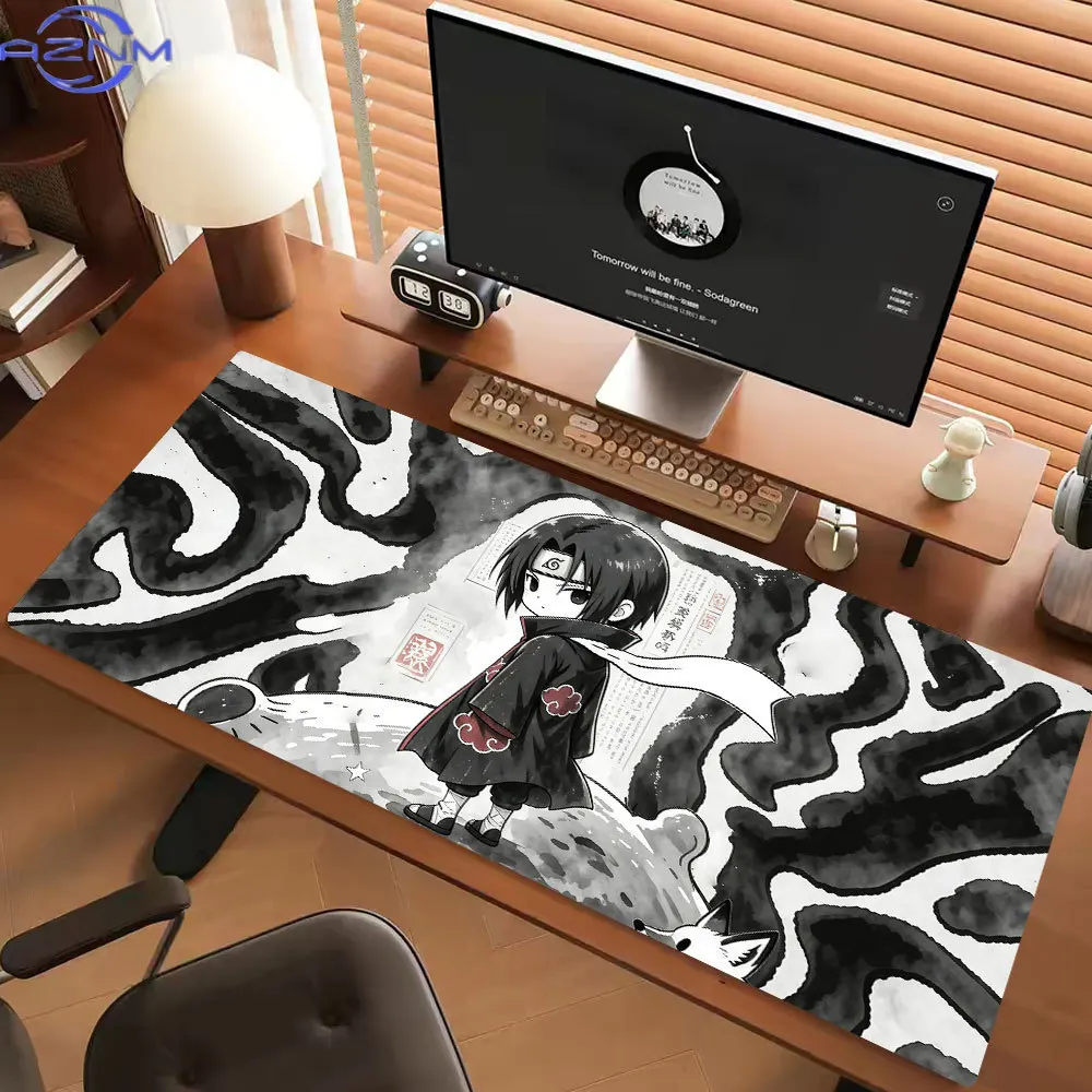 Naruto Mouse Pad Anti Selip Desk Mat Large MousePad Komputer Long Mouse Pad 5