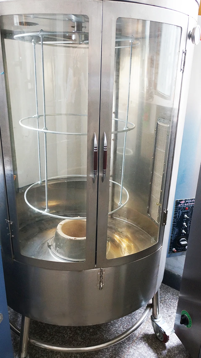 Charcoal Roasted Gas Duck Roasting Oven Stainless Steel Roast Goose Stove Chicken Roaster Hanging Furnace