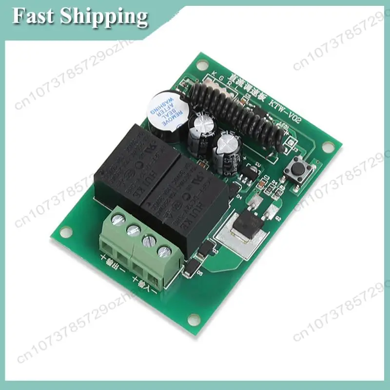 -A01R DC12V Motor Controller Kit Electric Dining Table Rotary Speed Regulator Wireless Remote Control Speed Motor Control