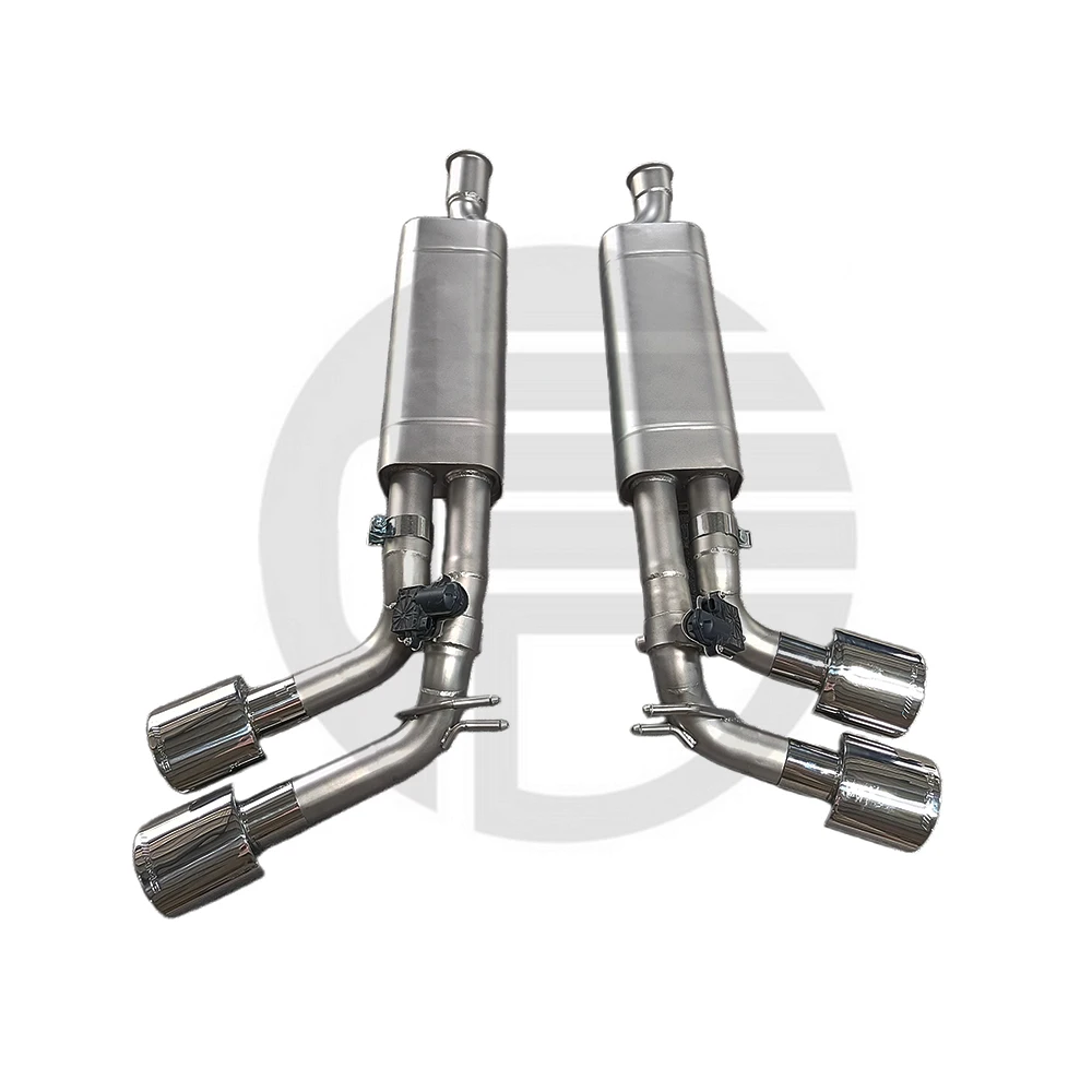 

Exhaust Exhauster for Mercedes-Benz G63 W464 G500 G550 4.0T 2019-2023 Valved Sport Exhaust Catback Muffler Black Tip