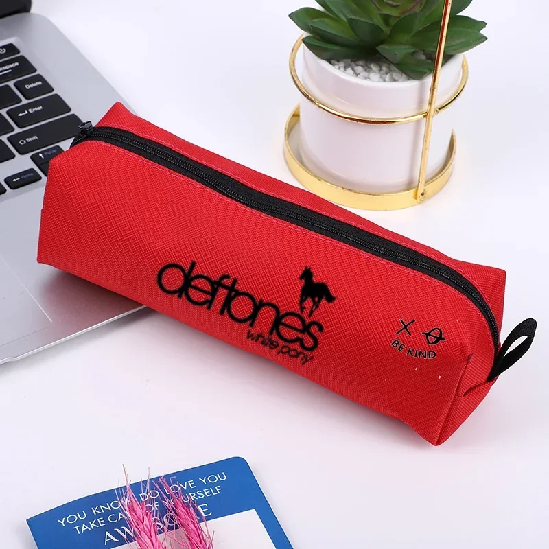 Карандаш с надписью, Офисная ручка, сумка из ткани Оксфорд, канцелярские принадлежности для мужчин и женщин, школьный подарок на сезон