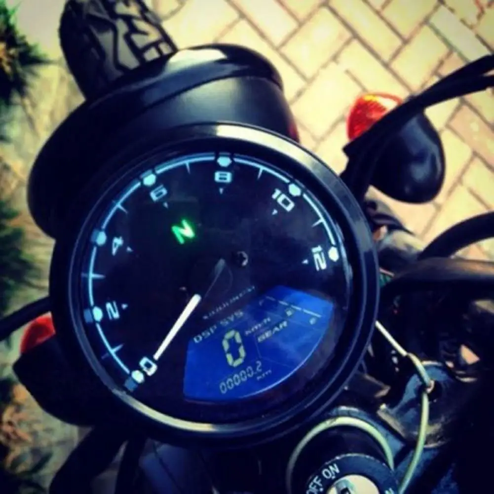 

Fuel Meter LCD Screen Widely Used DC 12V Motorcycle LED Tachometer for Motorcycle