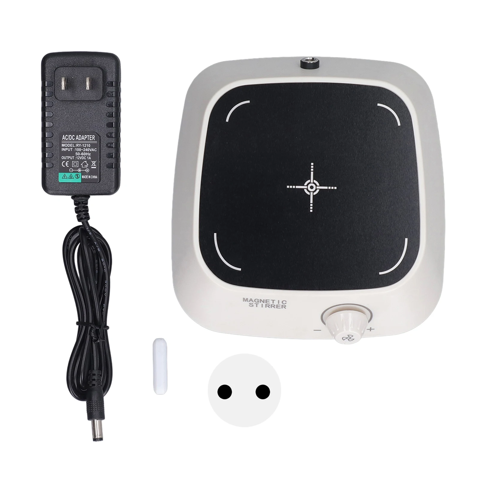 

Magnetic Mixer Magnetic Stir Plate Magnetic Stirrer 300‑3000RPM Stepless Adjustment 3L Liquid Mixer Stir Plate for Laboratory