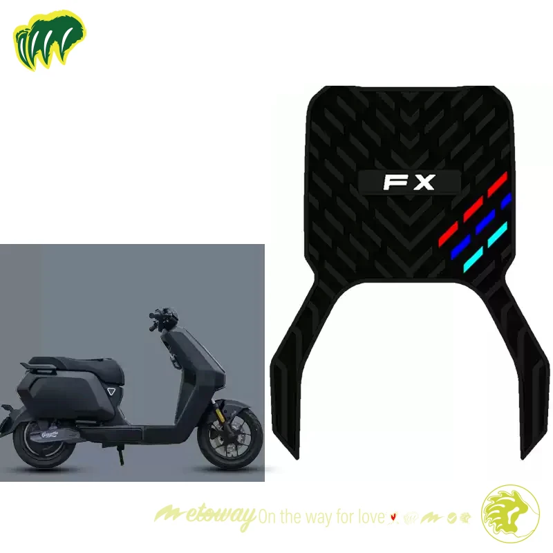 

Для Niu FX pro 2025 резиновая подставка для ног, напольный коврик, ковер, мотоциклетные коврики, педаль, противоскользящая, водонепроницаемая, высокая посадка, высокое качество