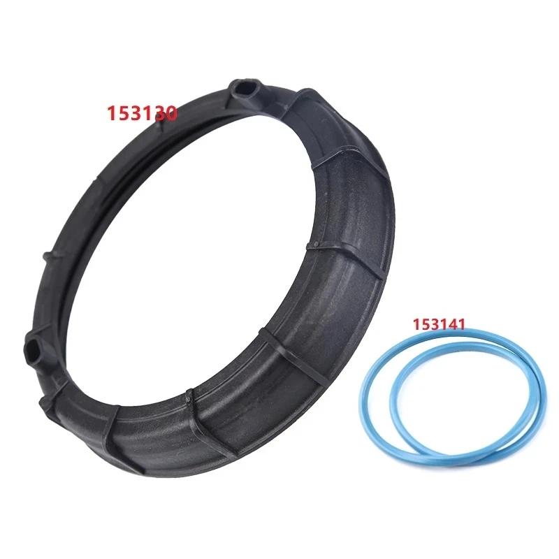 1 Set 153130 + 153141 Fuel Tank Seals Fuel Pump Top Ring Cover For Citroen C4 C5 Peugeot 206 207 208 307 Seals Assembly