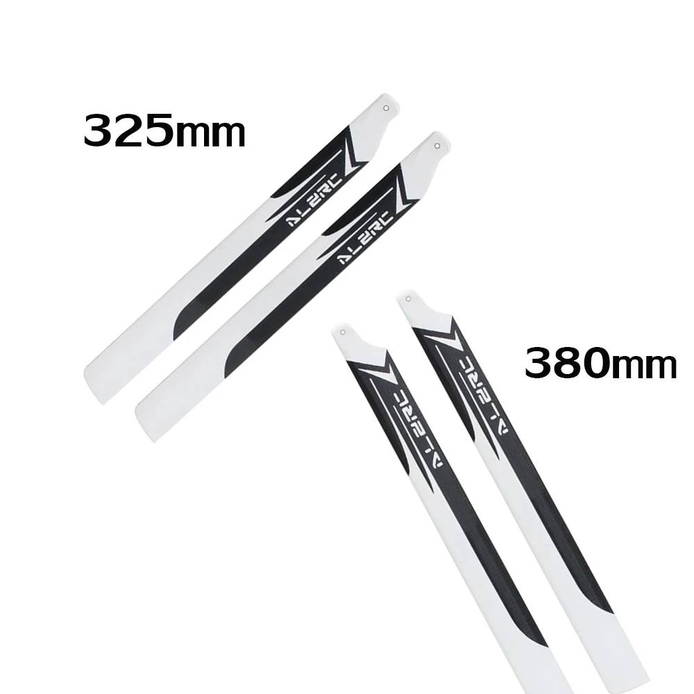 ALZRC- Carbon Fiber Blades 325MM 360MM/370MM/380MM/420MM/505MM for RC Helicopter part