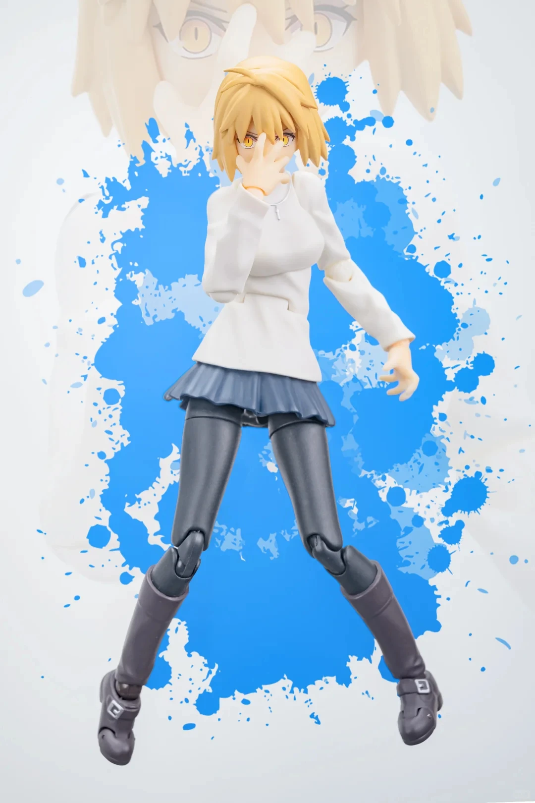 Brandneue echte Max Factory GSC Figma 612 Tsukihime – ein Stück Blue Glass Moon – Arcueid Brunestud Actionfigur Modellspielzeug