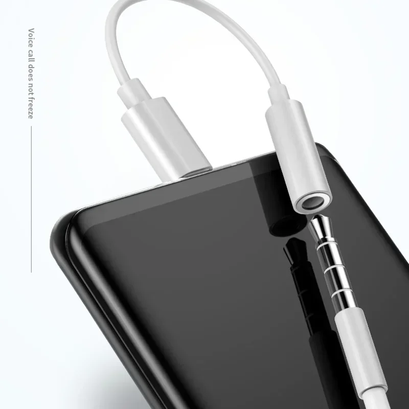 20pcs USB TypeC To 3.5Jack Earphone Adapter USB-C3 5mm Audio Cable Converter For IPhone15 15Pro MAXSamsung Galaxy Huawei Xiaomi