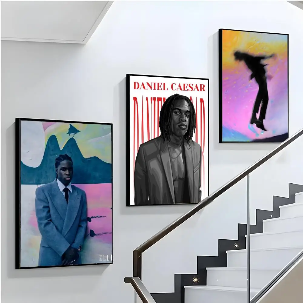 R & B المغني D-Daniel قيصر المشارك HD الفن جدارية الجدار المشارك مقاوم للماء خمر طباعة ديكور للمنزل الديكور DIY بها بنفسك دائم