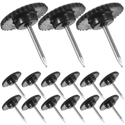 100Pcs Office Whiteboard Tacks Gear Plastic Pushpins Thumbtacks Decorative Pushpin Cork Board Plastic For Cute Pins Pp Black
