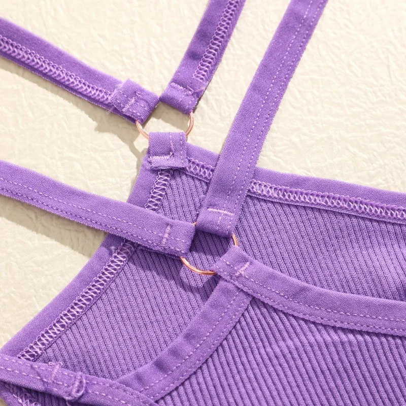 3PCS/Set Cotton Panties for Women Hollow Out Sexy Lingerie Female Breathable Underwear Elastic G-String Thongs Solid Color Pants