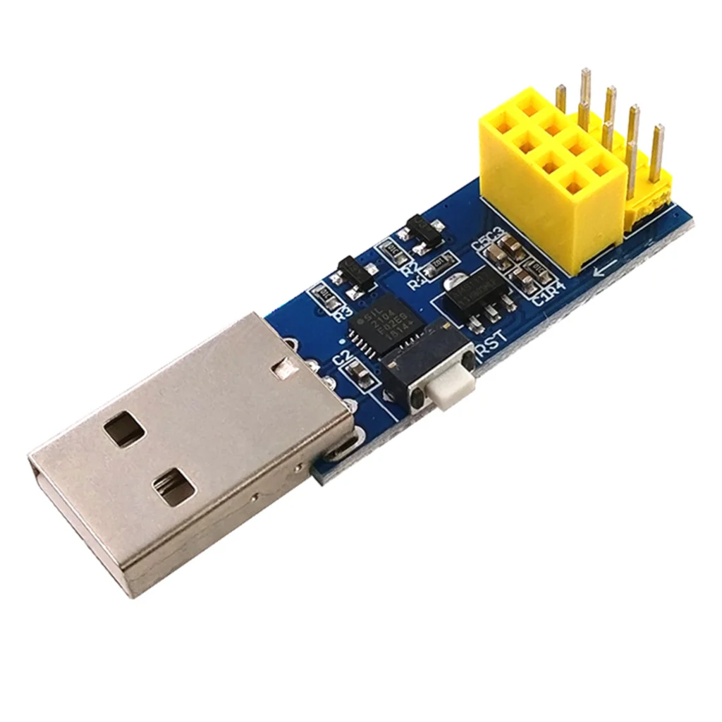 CP2104 USB To ESP8266 ESP-01 ESP-01S WIFI Module Programmer Adapter Download Debug Link  CH9102F