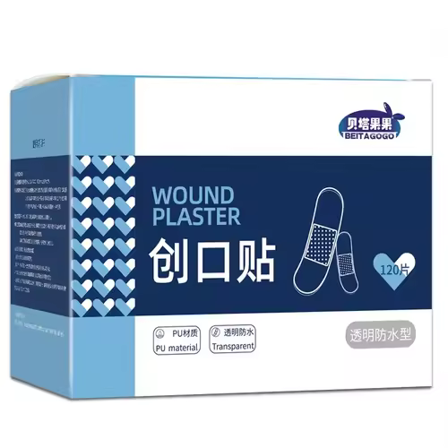 120pcs PU Transparent Waterproof Band Aid Adhesive Medical Strips Plaster for Wound Sports Bathing - Image 3