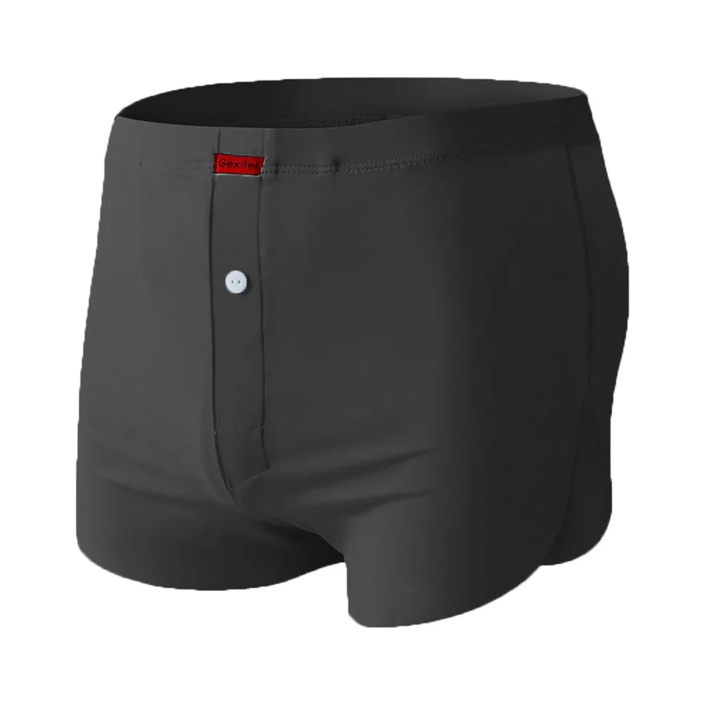 

Loose Simple Boxer Briefs Solid Color Cool Feeling Ice Silk Boxers Lingerie Breathable Seamless Underpants Daily