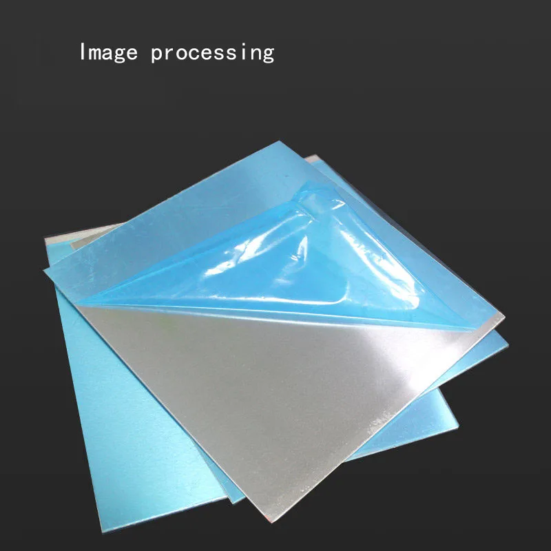 1060 Aluminum Plate Width 100mm200mm300mm400mm Pure Aluminum Flat Plate Mechanical Parts DIY Frame Metal Plate Thickness 1-10mm