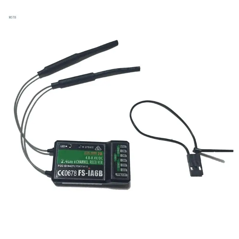 

2.4G 6CH iA6B Receiver FS-iA6B with Stable Transmission for FSi6 i6X i6S Dropship