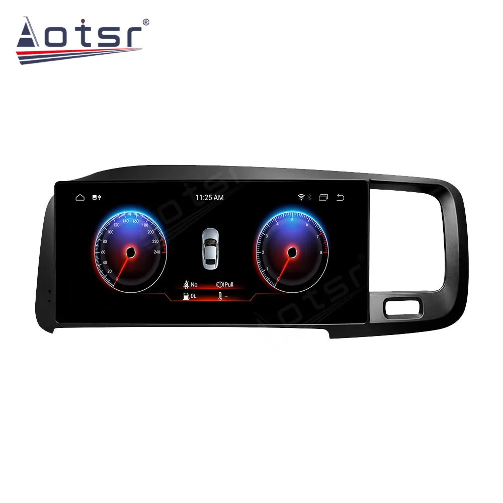 LHD RHD Android 13 Car Radio Panle For Volvo S60 V60 2010-2017 GPS  Navigation Multimedia Player  Audio Carplay Stereo Head Unit