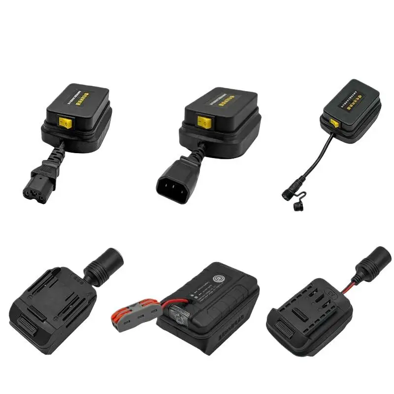 

⭐ 1Pcs Car Emergency Start Power Supply Battery Clamp Electrical Appliance Converter Auto Battery Charging Treasure
