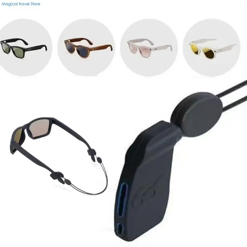 N2UB Quick Release Eyeglass Band Straps For Digital Devices Soft Silicone Work Study Sports All Day Comfort No Tools Required