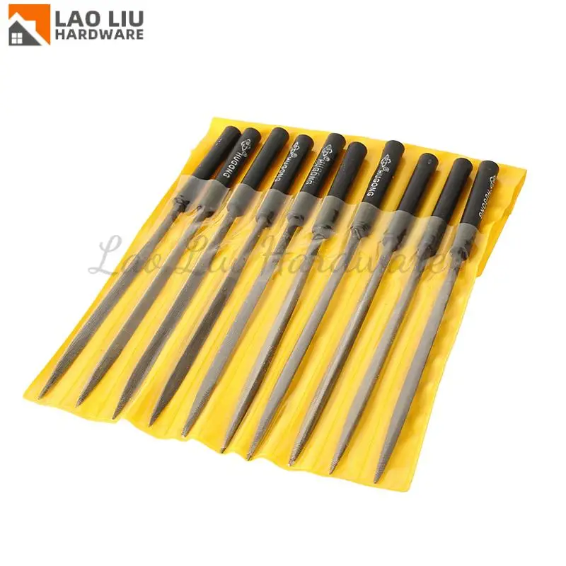 

10Pcs 4x160mm Needle File Set DIY Wood Rasp File Needle Jewelry Stone Polishing Carving Diamond File Handy Tools Ceramic Craft