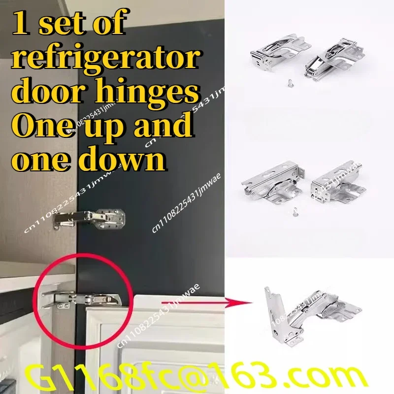 Embedded Refrigerator Door Hinge Without Opening Holes, Refrigerator Specific Replacement Parts in The Manuscript Part