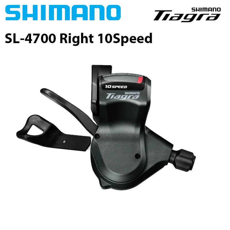 Shimano TIAGRA 4700 Right Speed Shifter 4700 Rear Derailleur SS GS 10 Speed for Road Bike Transmission Folding Bike Parts