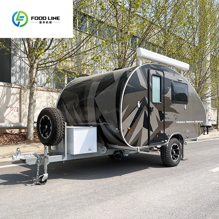 350*210*210cm Outdoor Mini Camper caravan  Australian Standards Van Camping Travel Trailer