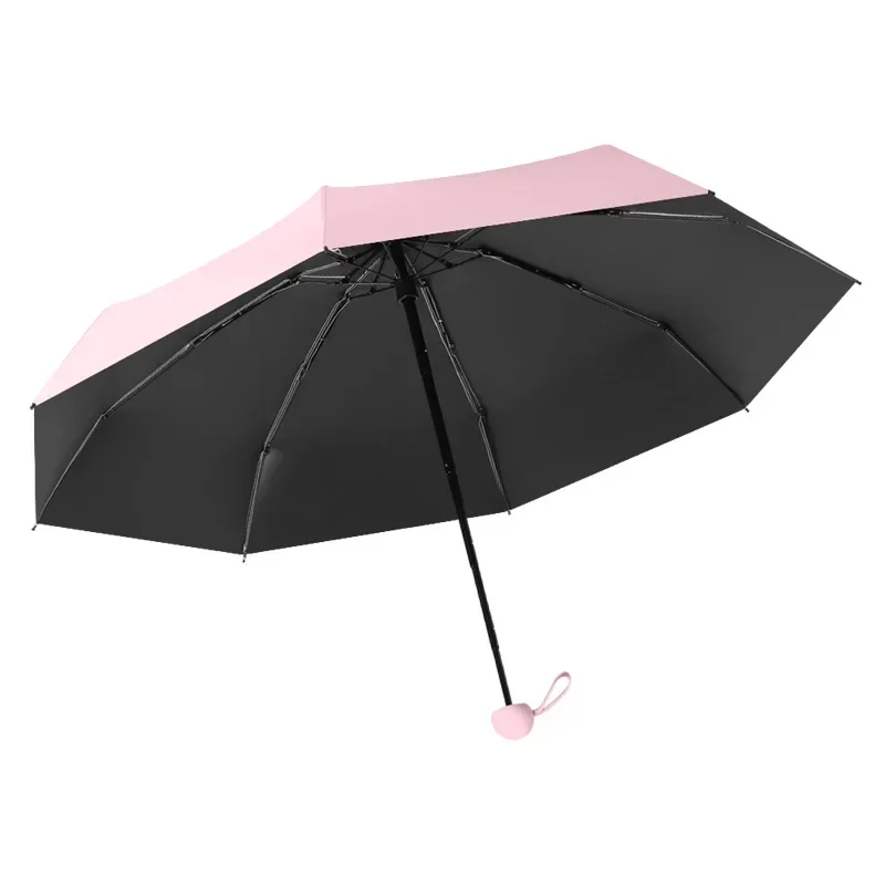 Sun Umbrella Small Mini Umbrella Vinyl Umbrella Pocket Sun Protection and Ultraviolet Protection Parasol Sunscreen Mini Capsule