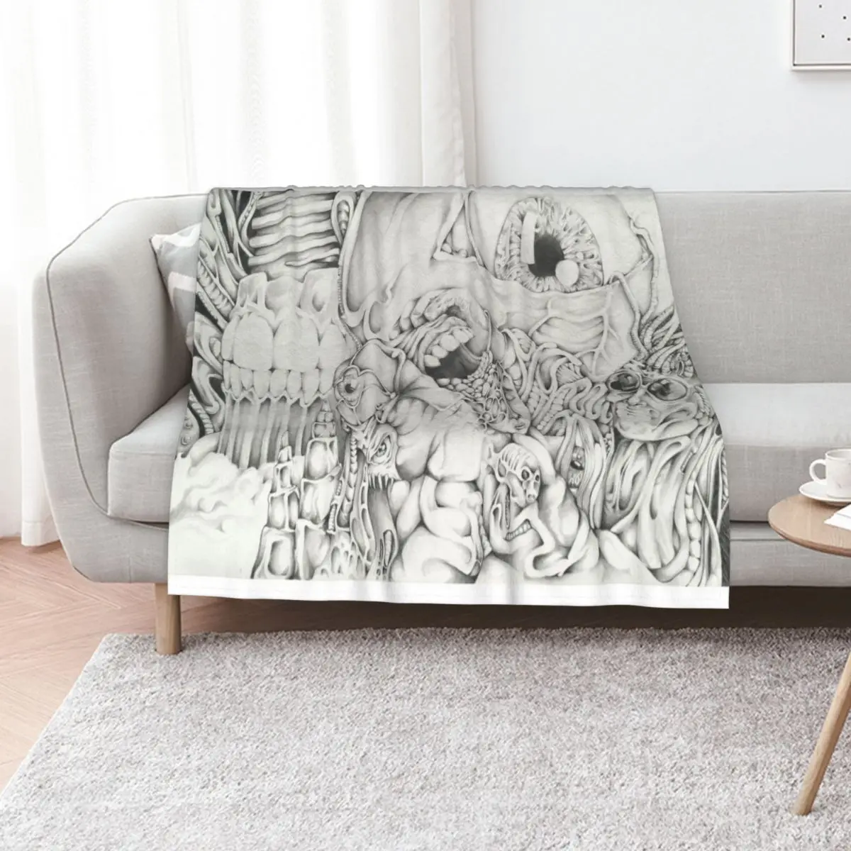 

Reflections of Uncertainty Throw Blanket Sleeping Bag halloween Giant Sofa Bed linens Blankets