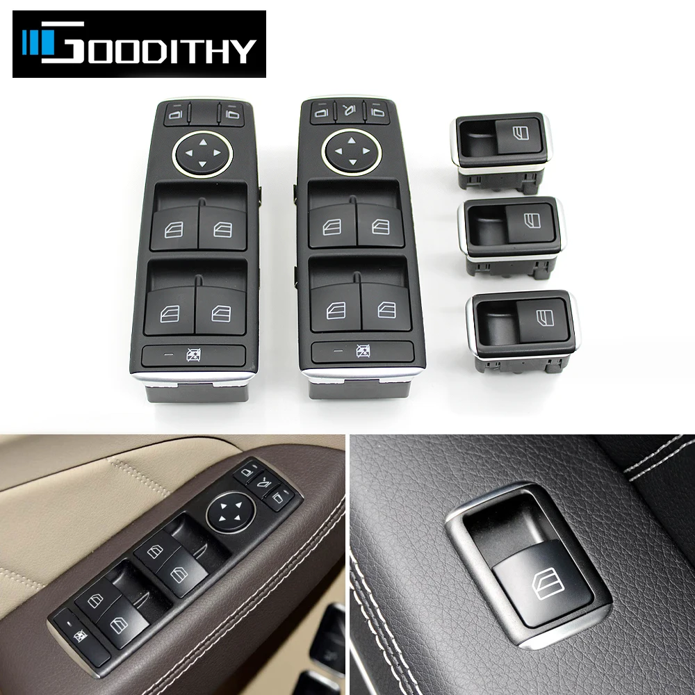 

Car Window Control Power Switch Button Regulator For Benz A B CLA ML GL GLA GLE GLS Class W166 W292 W156 W117 W176 W242 W246