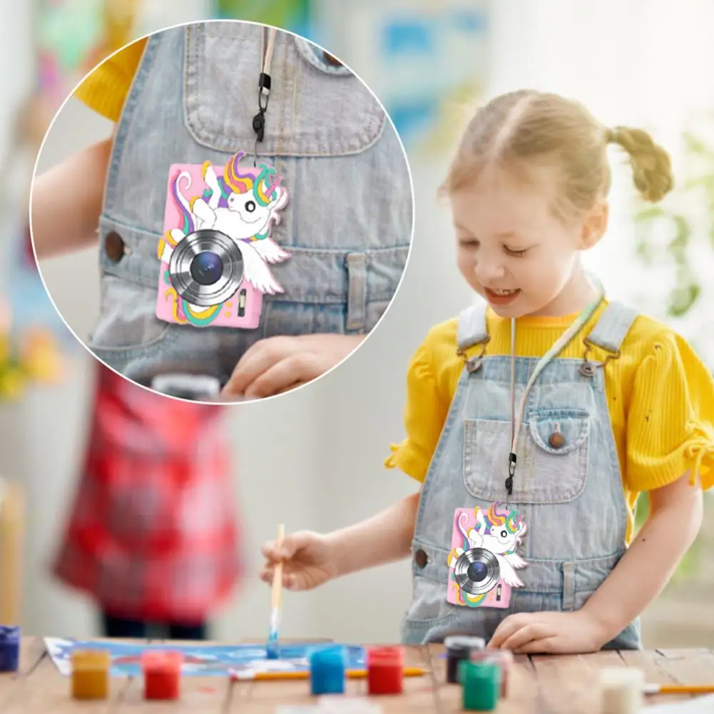 Digital Camera Silicone Case Protective Cover with Lanyard Shockproof Impact Resistant Camera Protector Cover for CAMKORY DC403