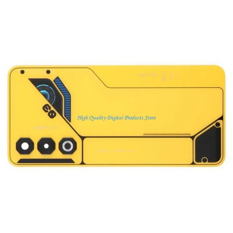 U2JE Water Resistant Glass Battery Door Shell For Smartphone Device Features Anti Dust Camera Ringing And Easy Installation