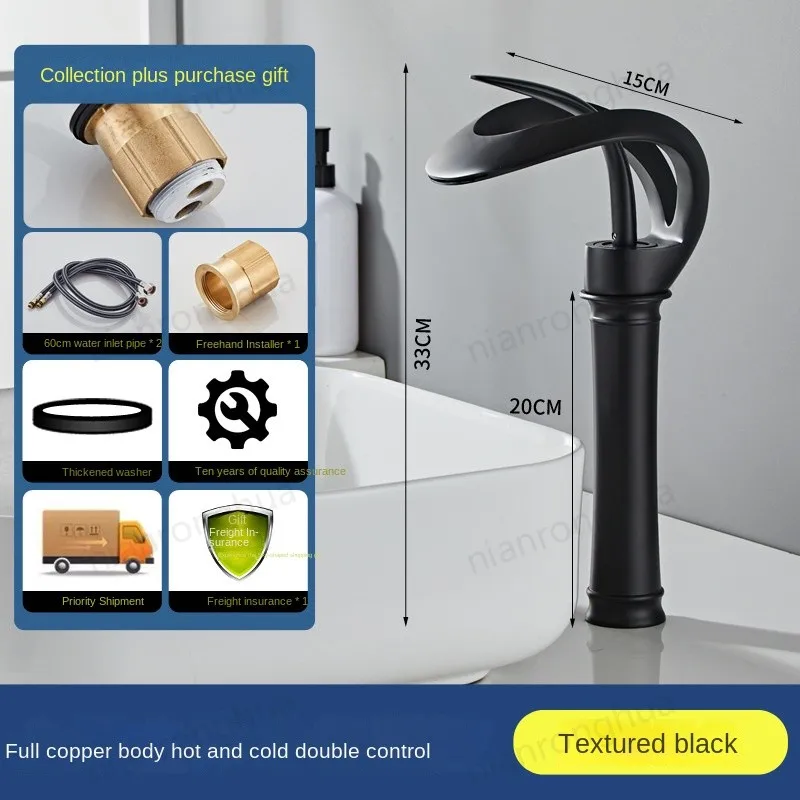 

Black Silver White Kitchen Bathroom Gun Grey Faucet Brush Two Function Handle Mixer Hot and Cold Water Taps Deck Faucet