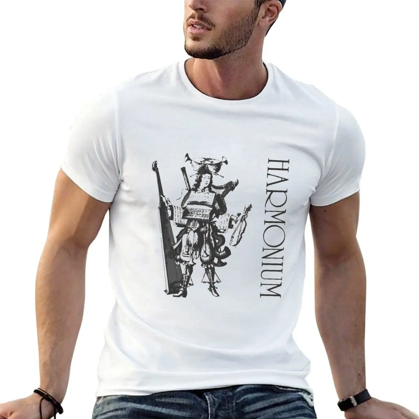 

Harmonium album cover T-Shirt t shirts for man slim fit anime t shirts for man T-Shirt