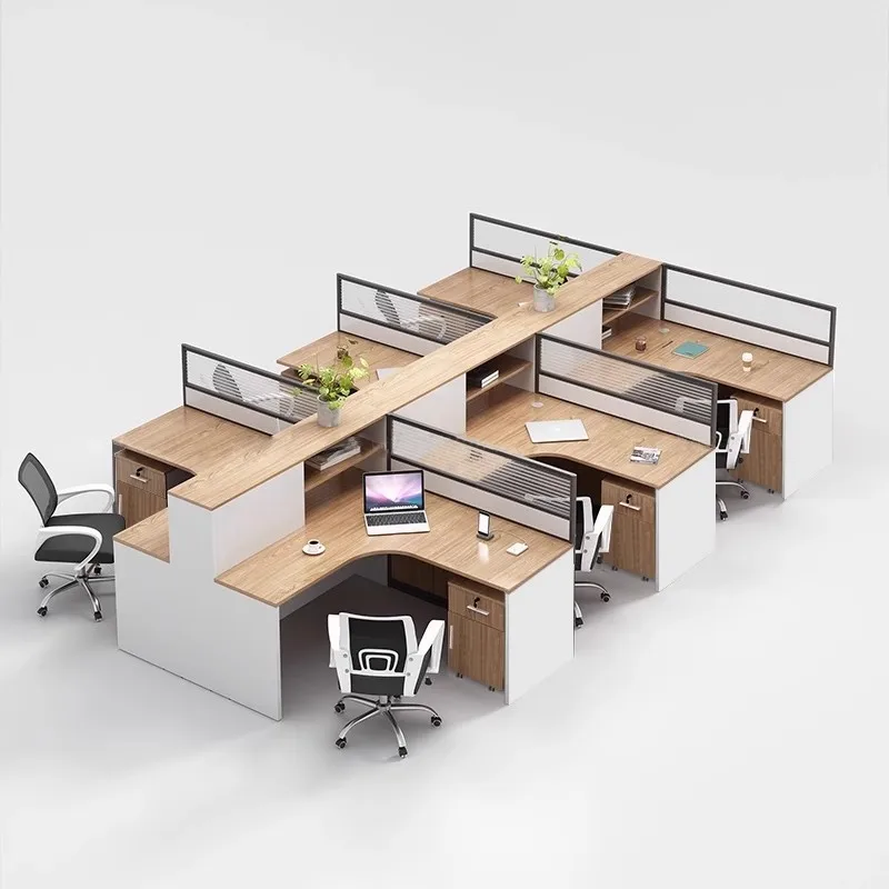 Computer Desk Solid Wood Modern Simple for Home Office for Study Room Sturdy Construction, Office Desk