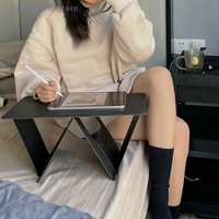 （Fable）Foldable Laptop Work Table Mini Portable Notebook Computer Holder Car Living Room Sofa Bed Working Reading Tools