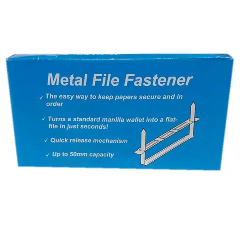 Loose-leaf Binder Firm And Practical Strong Durable Convenient And Quick Stationery Metal Binding Clips Numerous Recyclable